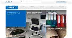 Desktop Screenshot of dismac.es